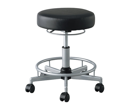 편안한 라운드 의자 블랙 1개