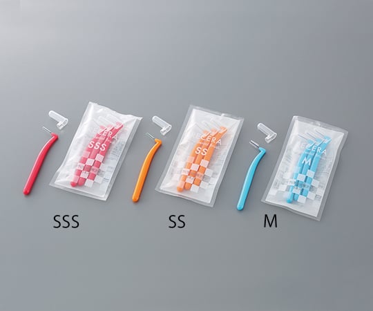 Resera L-shaped interdental brush SS Orange 3 pieces 35931 1 bag (3 pieces)