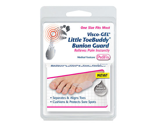 Gel pad guard (for bunions and corns) for little finger and ring finger #P1320 1 piece