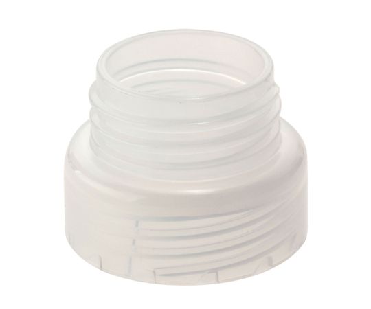 Plastic bottle straw cap with attachment, blue, 385961, 1 piece