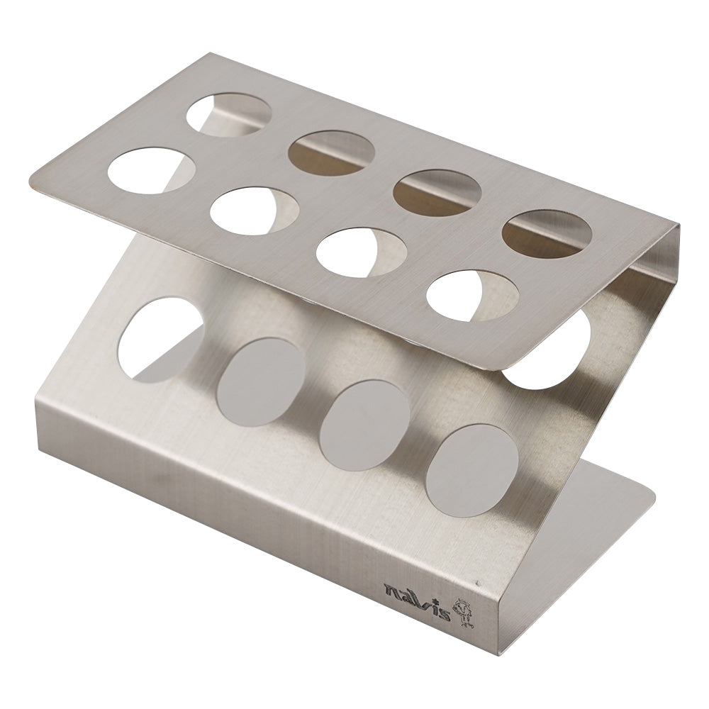 Z-type blood collection tube stand for 8 tubes, 1 piece