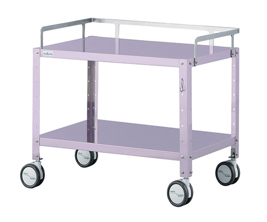 Mini Colorful Stainless Steel Wagon (with hooks, low floor type) Regular Lavender MCSWR-2LF 1 unit