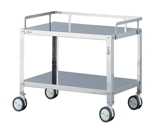 Mini Colorful Stainless Steel Wagon (with hooks, low floor type) Regular Silver (unpainted) MCSWR-2SF 1 unit