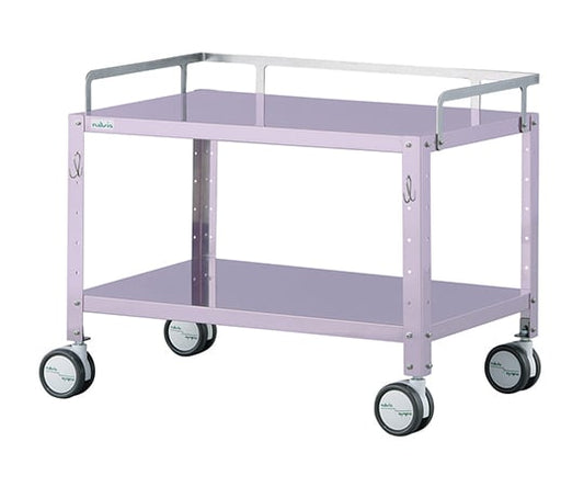Mini Colorful Stainless Steel Wagon (with hooks, low floor type) Large Lavender MCSWL-2LF 1 unit