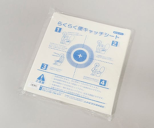 Easy-to-use catch sheet, flat, 100 sheets per bag (100 sheets per bag)