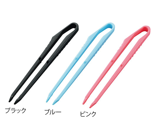 Tablet plastic tweezers, pink, 2 pieces, 1 bag (2 pieces)