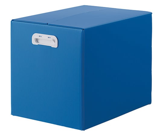 ダンボールプラスチックケース ブルー 45L 1セット（5枚入）　TDP-A3D-5B 1セット(5枚入)