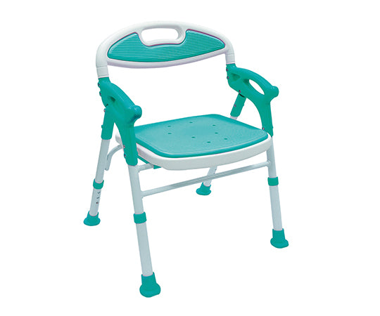 Folding shower chair Rakuyu Light green 7550ST 1 piece