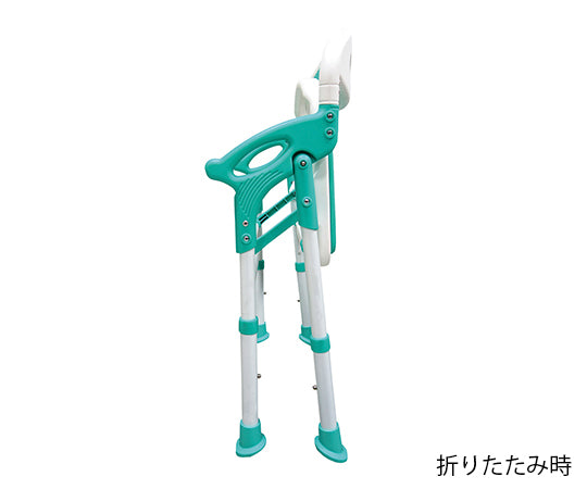 Folding shower chair Rakuyu Light green 7550ST 1 piece