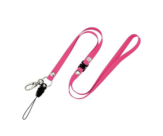 消毒できるストラップ　ピンク　NX-205P-PK 1本