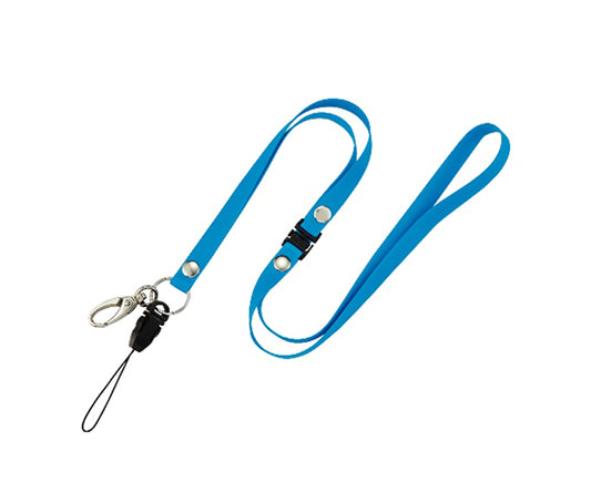 消毒できるストラップ　ブルー　NX-205P-BU 1本