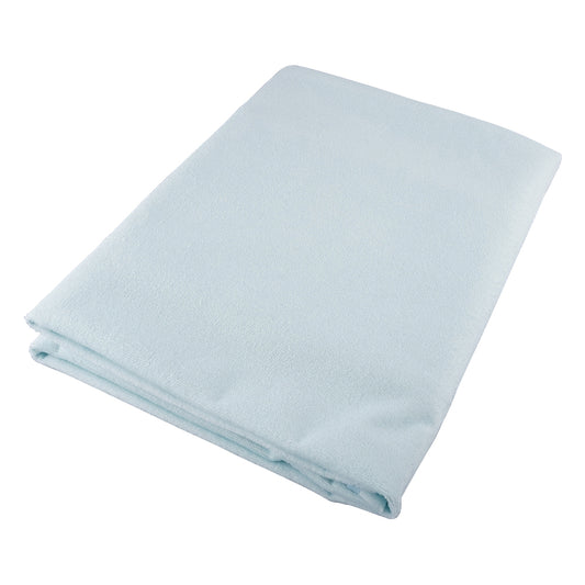 パイル診察台カバー　サックス　8-650B 1枚