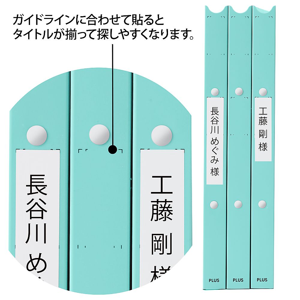 Patient record file (ring file) Blue FL-804RF 1 piece