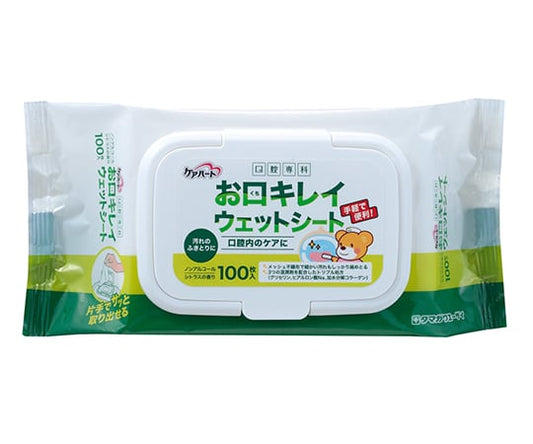 Clean Mouth Wet Sheets N (Care Heart Oral Specialty) 100 sheets per bag (100 sheets)