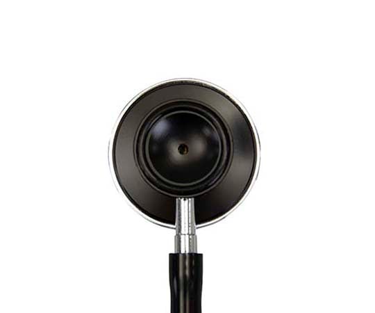 Basic Nurse Scope (Internal Spring Type) Double Black 1pc