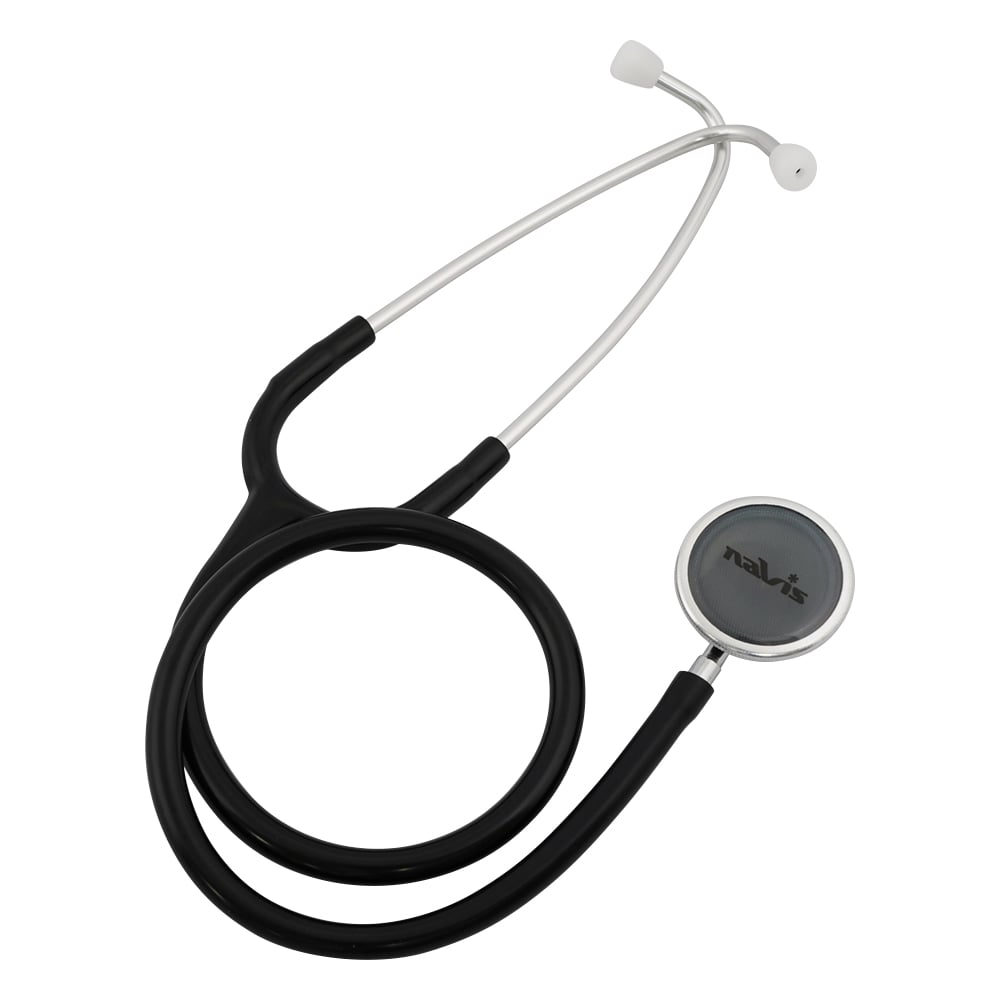 Basic Nurse Scope (Internal Spring Type) Double Black 1pc