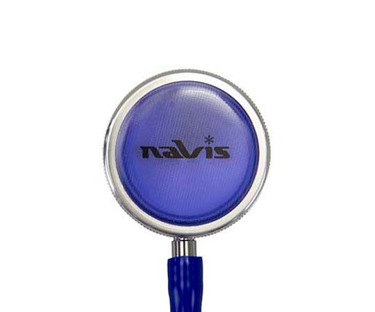 Basic Nurse Scope (Internal Spring Type) Double Dark Blue 1pc