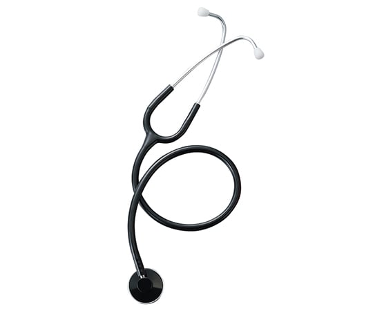 Basic Nurse Scope (Internal Spring Type) Single Black 1pc