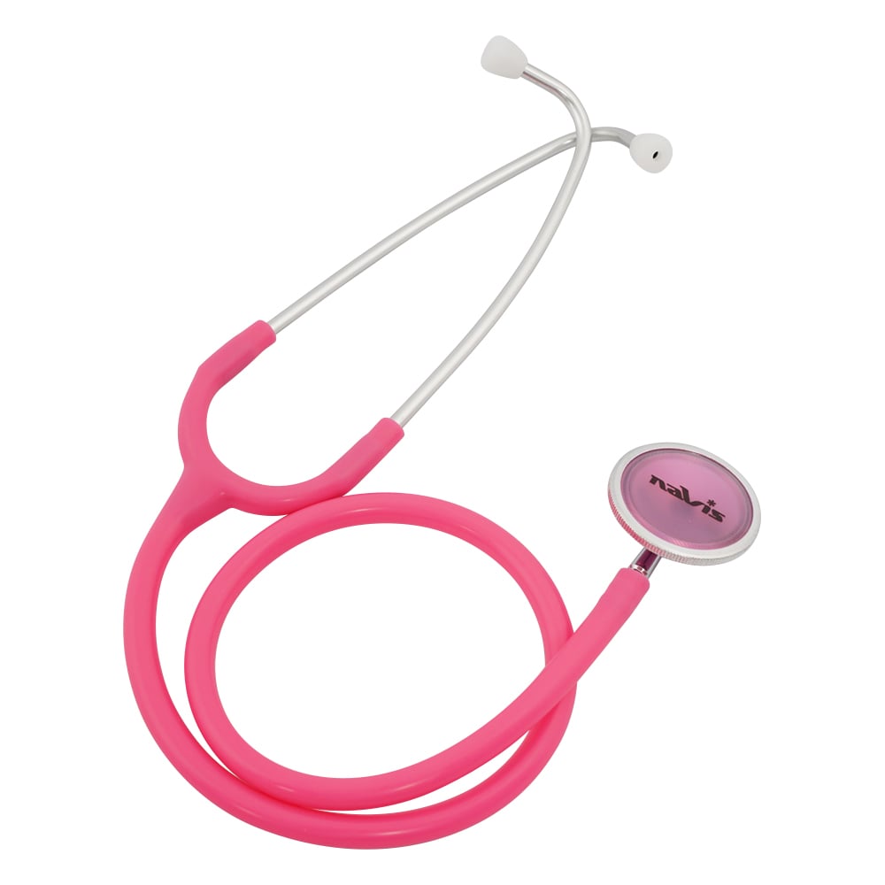 Basic Nurse Scope (internal spring type) Single Pink 1 piece