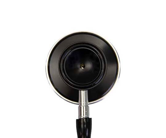 Basic Nurse Scope (External Spring Type) Double Black 1pc