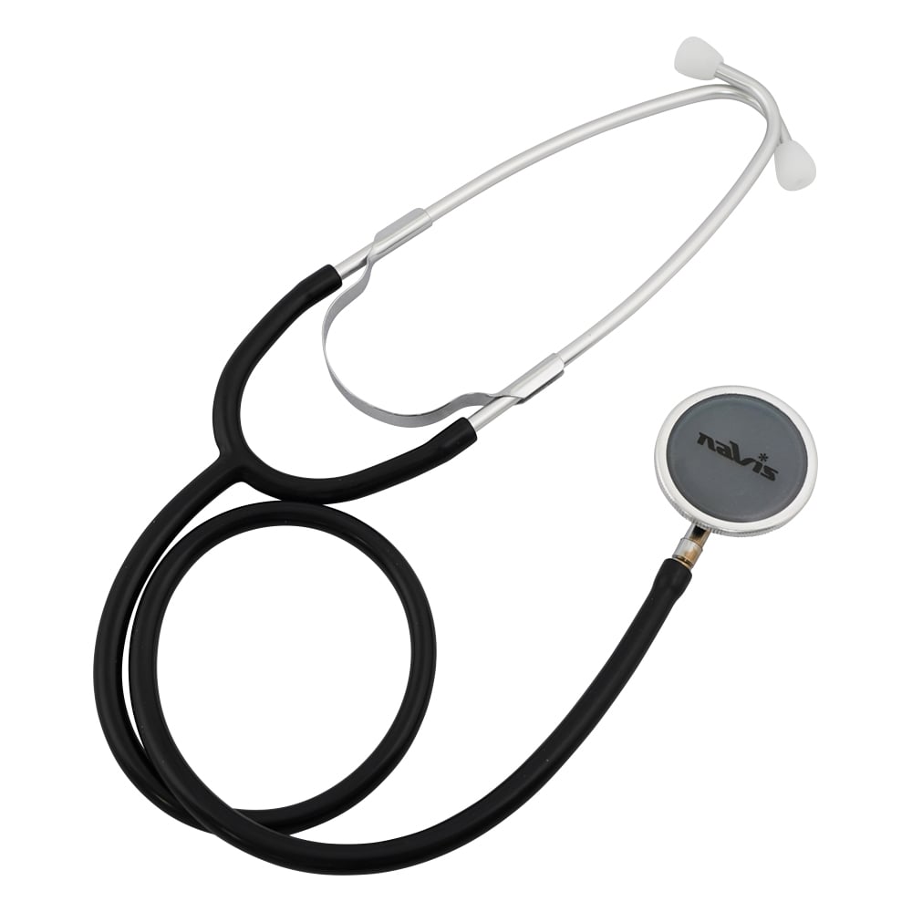 Basic Nurse Scope (External Spring Type) Double Black 1pc