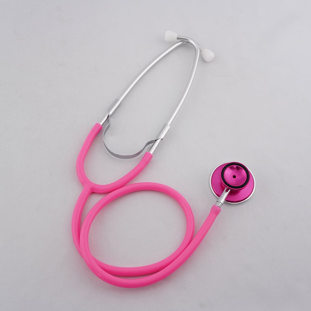 Basic Nurse Scope (External Spring Type) Double Pink 1pc