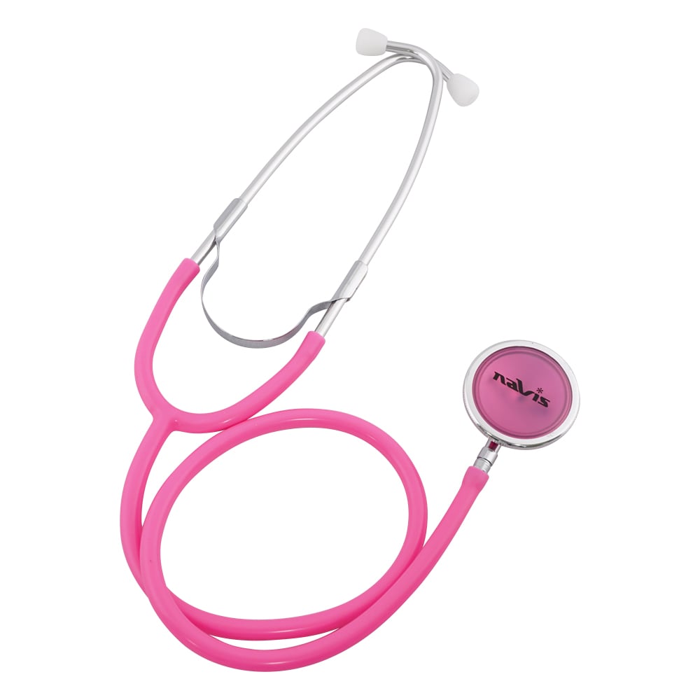 Basic Nurse Scope (External Spring Type) Double Pink 1pc