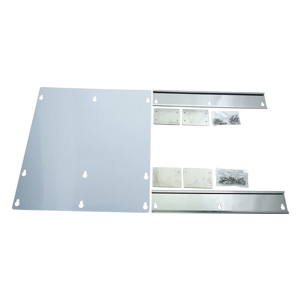 Box Holder Wall Mounting Plate for 2 Tiers x 1