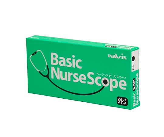 Basic Nurse Scope (external spring type) single black 1 piece