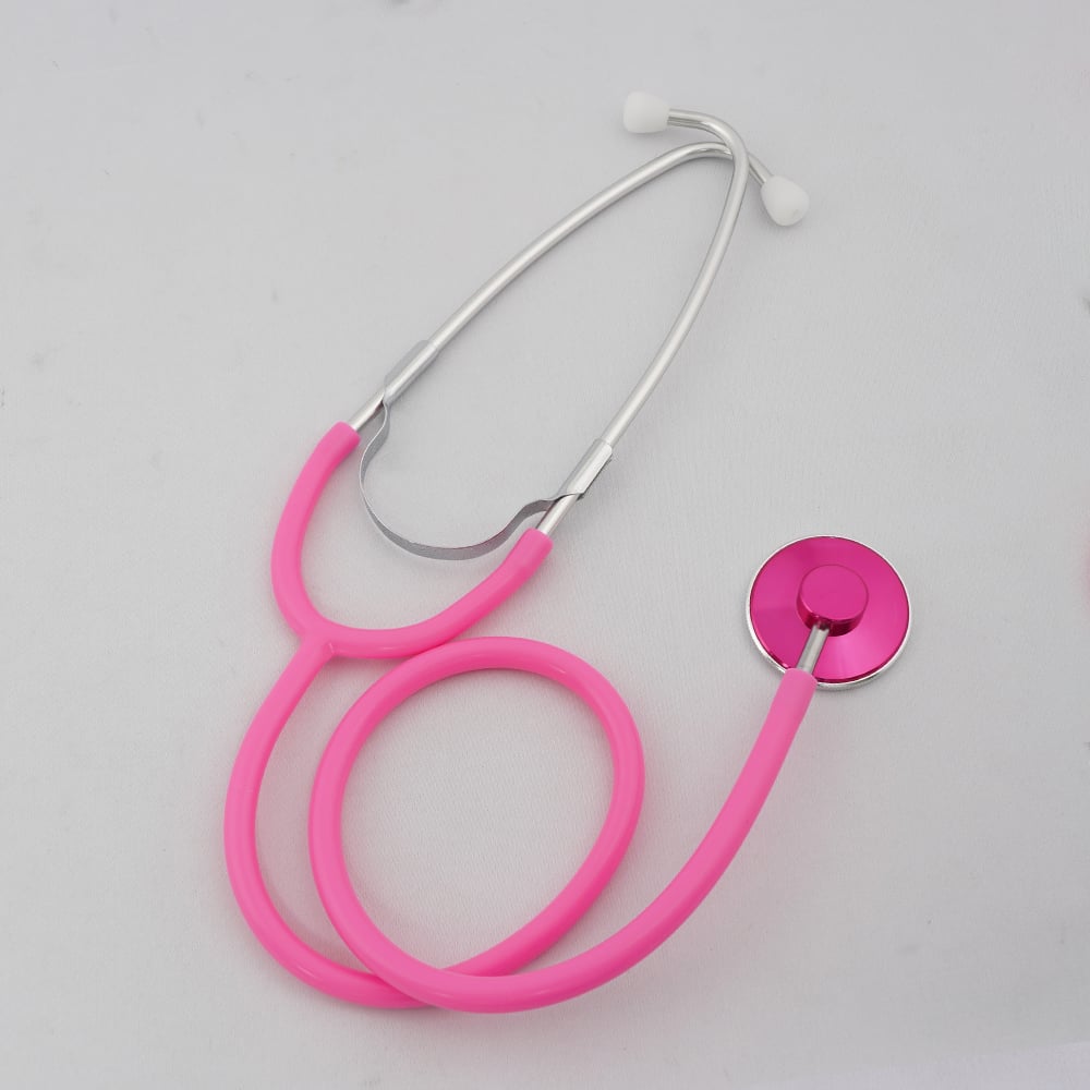 Basic Nurse Scope (external spring type) single pink 1 piece