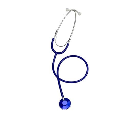 Basic Nurse Scope (external spring type) single blue 1 piece