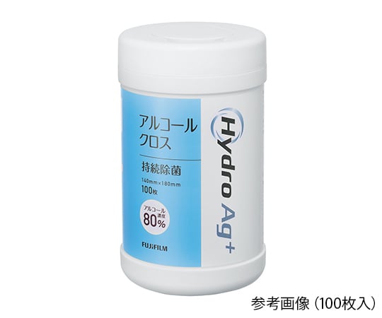 Hydro　Ag+　アルコールクロス（高濃度タイプ）　100枚用空ボトル　HYDROAG CLT 80 100 B 1個