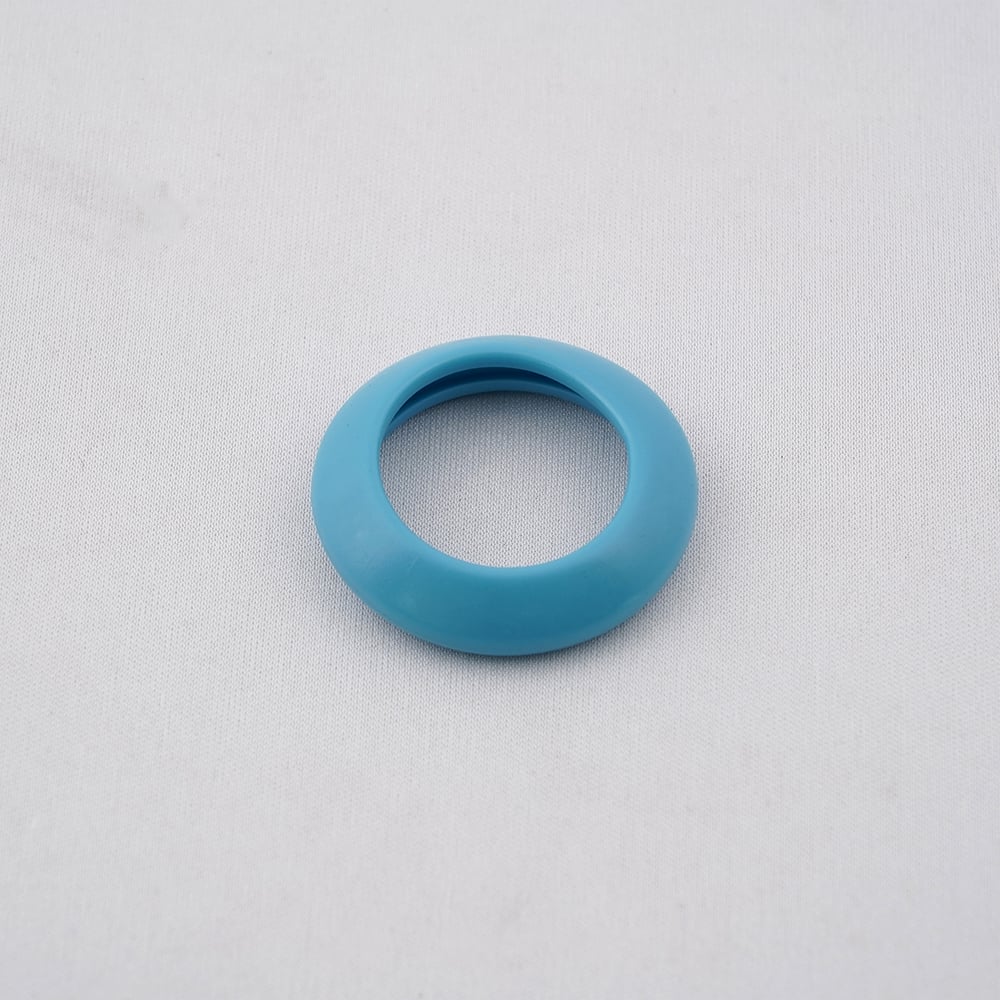 バイタルナビ聴診器（プロフェッショナル）　交換用ベルリング　アクアブルー 1個