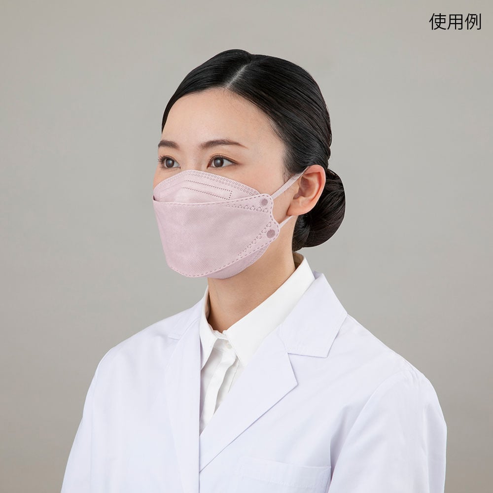 口元空間広々マスク ピンク 20枚入 1箱(20枚入)