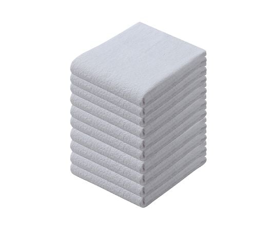 Multi-purpose short towels, set of 10, white, 574846, 1 bag (10 pieces)