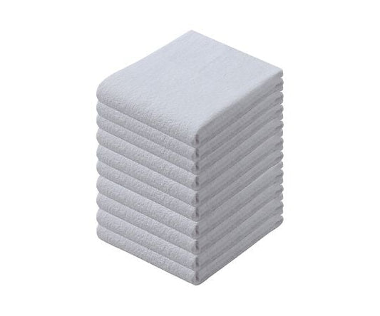 Multi-purpose short towels, set of 10, white, 574846, 1 bag (10 pieces)