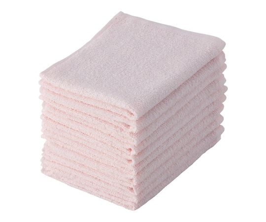 Light colored hand towels, set of 10, pink, 571265, 1 bag (10 pieces)