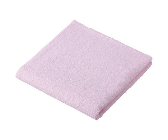 Pale color bath towels, set of 5, pink, 566100, 1 bag (5 pieces)