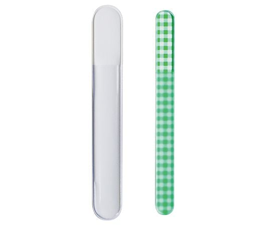 Glass nail file, green, GNF-GN, 1 piece