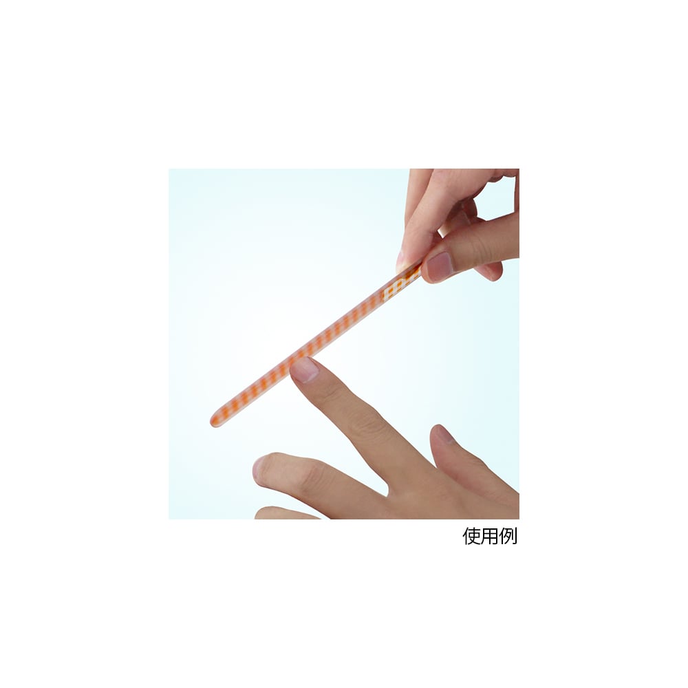 Glass nail file, orange, GNF-OR, 1 piece