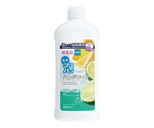 Clesh薬用泡で出るハンドソープ　つめかえ　480mL 1個