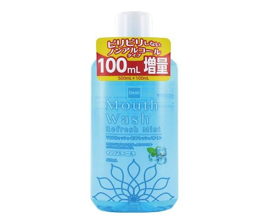 Clesh　キシリトールマウスウォッシュ　リフレッシュミント　600mL 1個