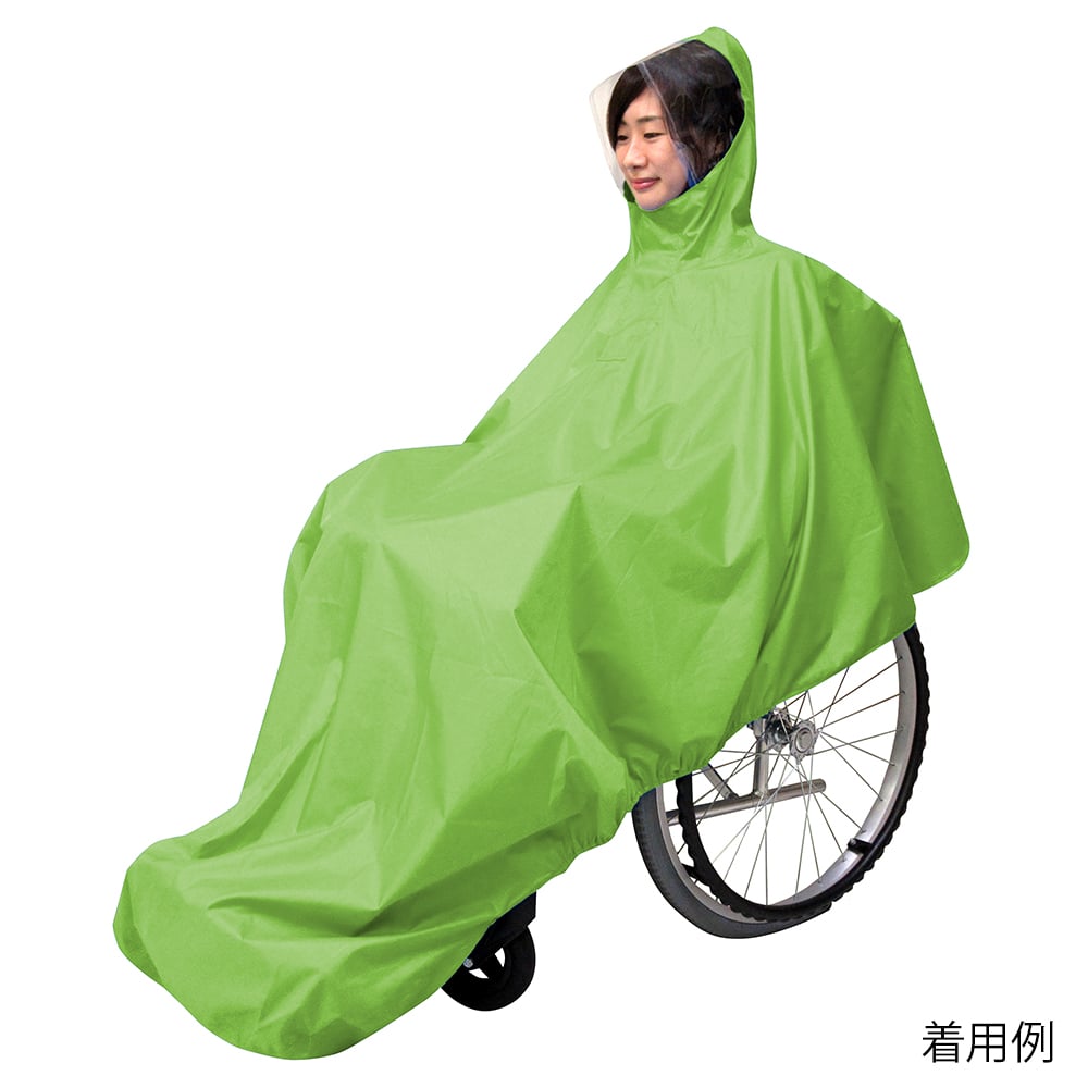 휠체어 레인 하루치 (판초 타입) 그린 판초 KS-001 1 장