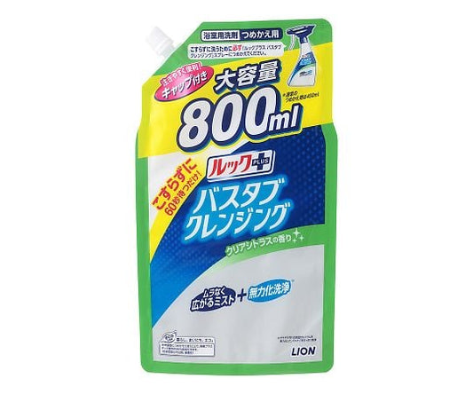 ルックプラス　バスタブクレンジング　クリアシトラスの香り　詰替　大サイズ　800mL 1個