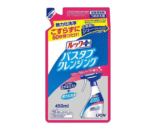 ルックプラス　バスタブクレンジング　フローラルソープの香り　詰替　450mL 1個