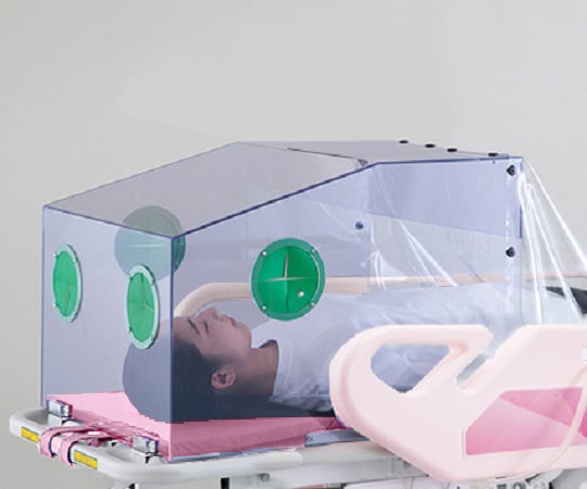 エアロゾルボックス（マニュアルストレッチャー対応）　スタンダードタイプ 1個