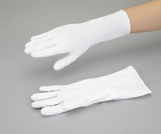 Nitrile Fit Thin Model Robe White M No.330 M 1 pair