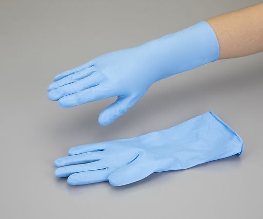 Nitrile Fit Thin Model Robe Blue L No.330 L 1 pair