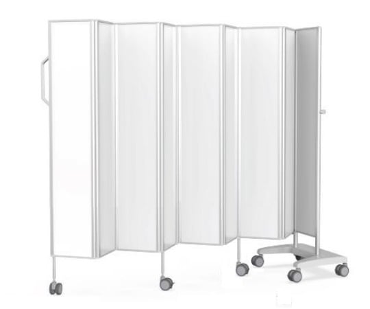 다채로운 파티션 화이트 FMS18508-WH 1 세트