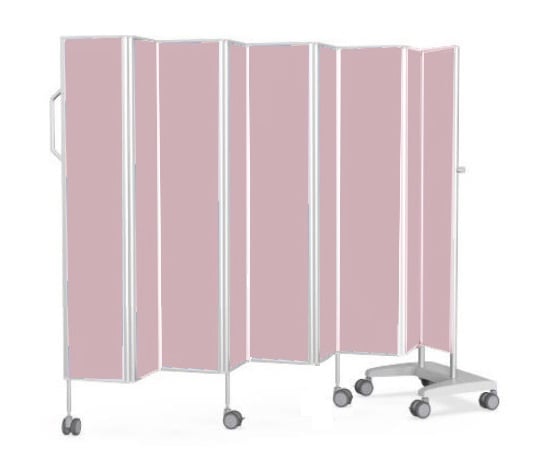 カラフルパーテーション　ピンク　FMS18508-PK 1セット